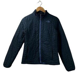 The North Face Women's Small Navy Blue Quilted Full Zip Jacket